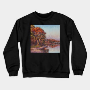 Early morning, Lake Cathie Crewneck Sweatshirt